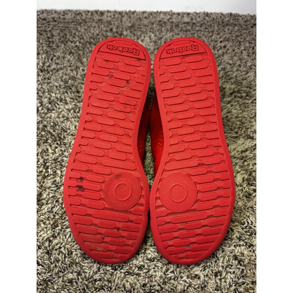 Reebok Princess Women's Size 6.5 Red Classic Leather Shoes Sneakers J95015 - Picture 8 of 9